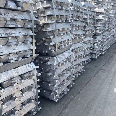 गुणवत्ता  25Kg AL99.70A AL99.70 Aluminium Ingots A7 6063 Clean White फैक्टरी