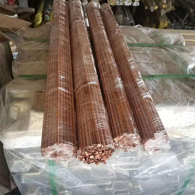 इंडस्ट्रियल राउंड सॉलिड कॉपर बार रेड ब्रास रॉड 0.5mm से 50mm