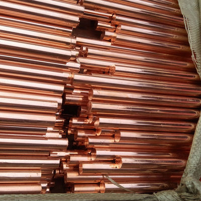 लाल ASTM B151M कॉपर राउंड बार कॉपर निकल बार 6m 2m