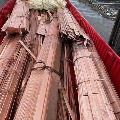 0.30 मिमी स्वच्छ अपशिष्ट कॉपर वायर शुद्ध कॉपर कैथोड स्क्रैप 1 टन स्टॉक