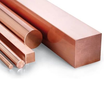 T1 T2 C10200 C10500 कॉपर राउंड बार कॉपर रॉड 3mm ASTM स्क्वायर