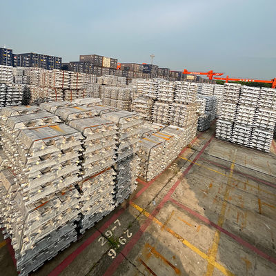 20kgs 25kgs 99.7 99.8 99.9 एल्युमिनियम सिल्लियां A7 एल्युमिनियम एलॉय डाई कास्टिंग