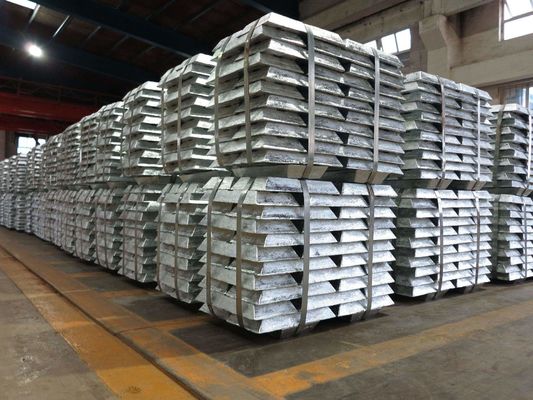 ASTM AISI जिंक आयरन मिश्र धातु का पिंड JIS 99.995% भूल गया