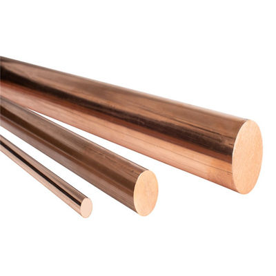 C11000 C1100 प्योर कॉपर राउंड बार कॉपर फ्लैट बसबार 8mm C38000