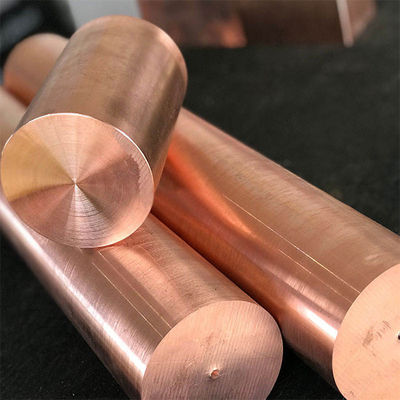 ASTM B348 1 से 12M टाइटेनियम कॉपर निकल राउंड बार प्योर कॉपर रॉड
