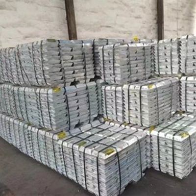 ASTM AISI जिंक आयरन मिश्र धातु का पिंड JIS 99.995% भूल गया
