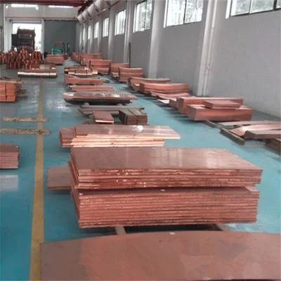C17500 तांबा मिश्र धातु शीट प्लेट 3 मिमी 5 मिमी 20 मिमी 99.99% पीतल