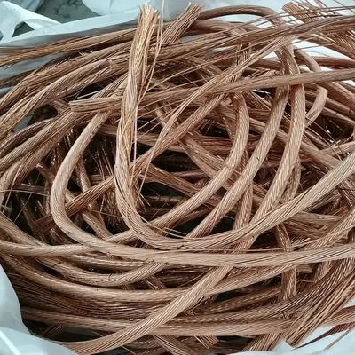 99.99% धातु लाल उज्ज्वल तांबा तार स्क्रैप प्लेट औद्योगिक